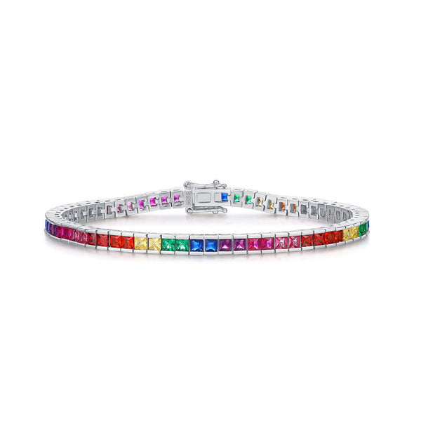 I Would Change the World for You Rainbow Bracelet