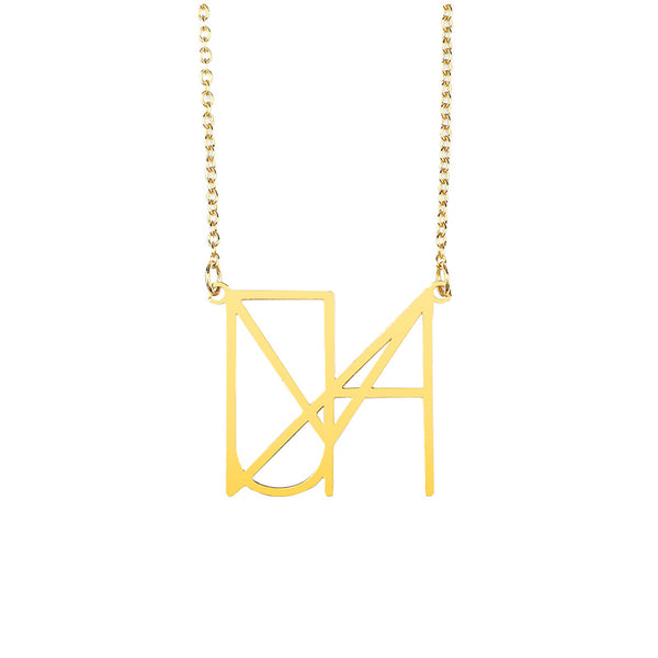 Minimalist Monogram Name Necklace