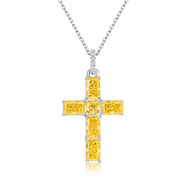 Never Stop Praying Cross Necklace