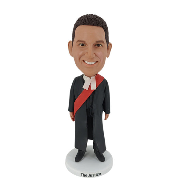 Personalized Lawyer Bobblehead