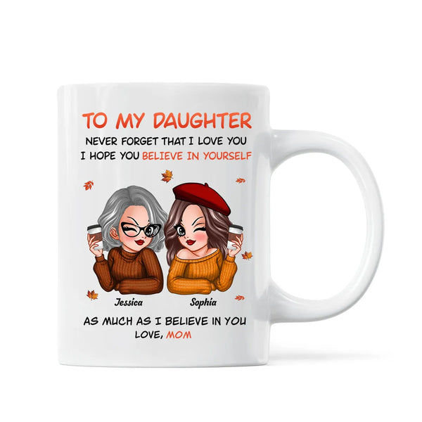 Personalized Mug for Being My Daughter