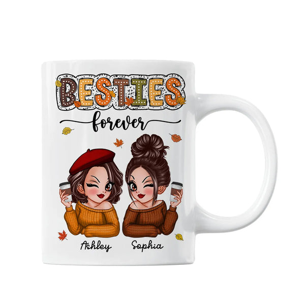 Personalized Mug for Pretty Besties / Sisters