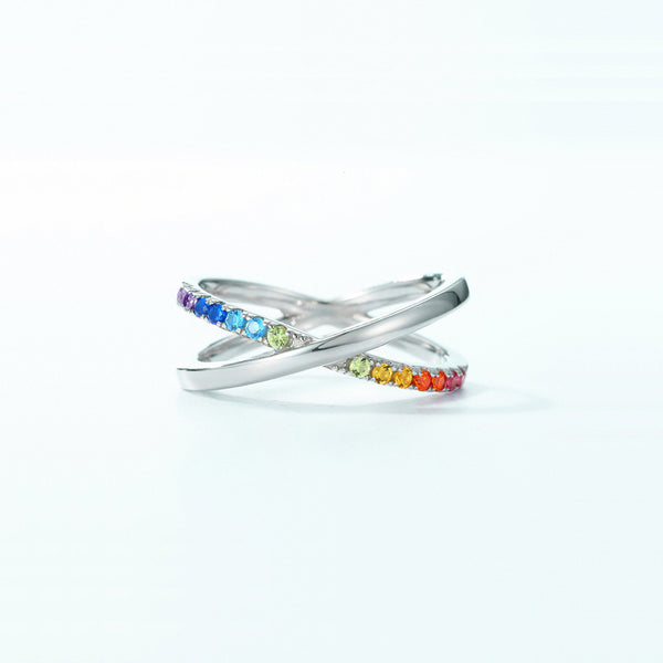 So Glad Our Paths Crossed X Rainbow Ring