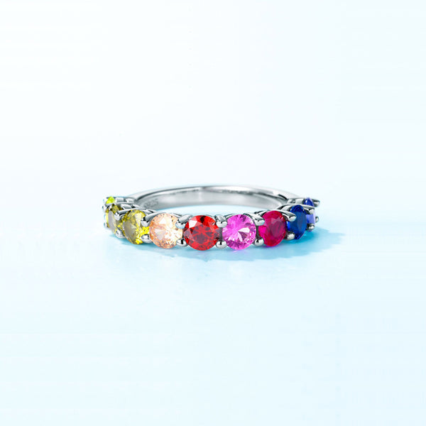 a Little Rainbow of Hope & Love Rainbow Ring