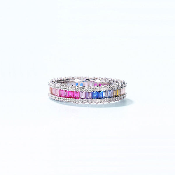 a Little Rainbow of Hope & Love Ring Band